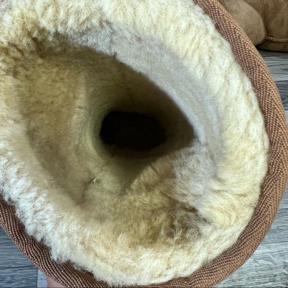 Cozie steps chestnut tall genuine sheepskin boots - Picture 8 of 8